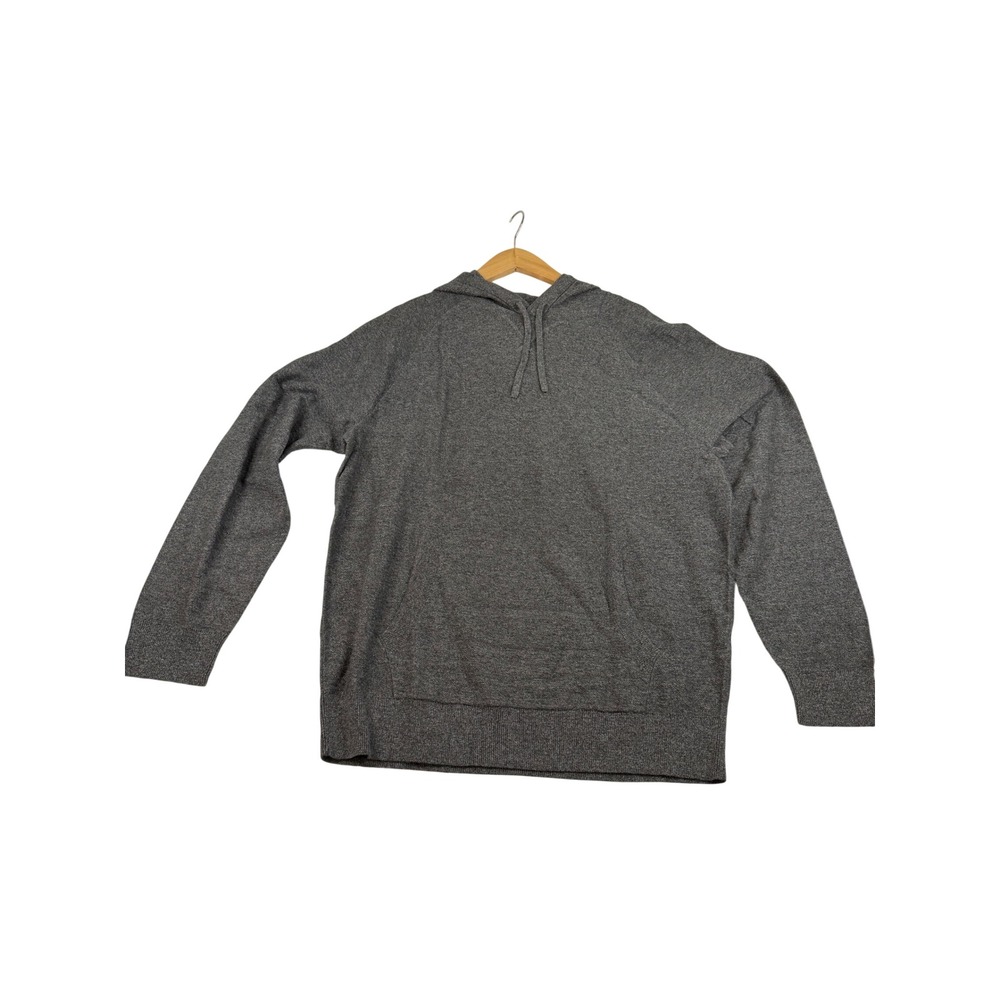 Alesbury Mens Charcoal GrayKnit Pullover HoodieSweater Large Stitch Fix MGS10113